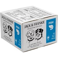 Jack & Frankie Frozen Raw Dog Food - Fish (Wild Salmon)
