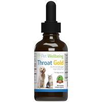 Pet Wellbeing - Throat Gold for Dogs & Cats 2 oz