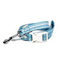 ppark W-Series Quick-Lock Dog Leash Sky Blue L  (2.5 cm)