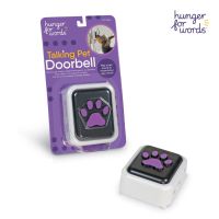 Hunger for Words Talking Pet Doorbell