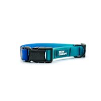 Woof Concept Waterproof Dog Collar - Blue Hawaiian L 1"