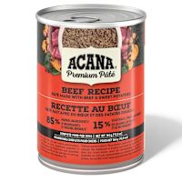 Acana Premium Pate Dog Can Food - Beef 363 g Case of 12
