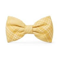 Handmade in USA Dog Bow Tie - Buttercup Plaid