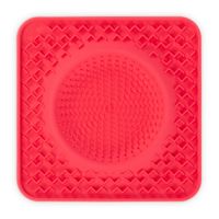 Messy Mutts - Silicone Interactive Lick Bowl Mat Slow Feeder for Dogs Watermelon