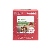 Red Dog Blue Kat Raw Dog Food - Kangaroo & Veggies Foundations 1 lb