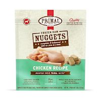 Primal Frozen Raw Dog Food - Canine Chicken Nuggets 3 lb