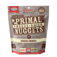 Primal Freeze-Dried Raw Dog Food - Venison