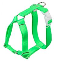 ppark i-Series "H" Dog Harness Fluorescent Green XS