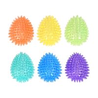 Gnawsome Dog Toy Squeaker Spiky Egg