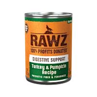 Rawz Dog Food Pate Cans - Digestive Support Turkey & Pumpkin 12.5 oz  Single