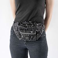 Canada Pooch Dog Training Everything Fanny Pack - Black Splatter