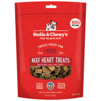 Stella & Chewy's Freeze-Dried Raw Dog/Cat Treats - Beef Heart 3 oz
