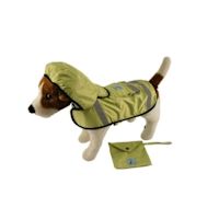 One for Pets Hooded Dog Raincoat Spring Size 10