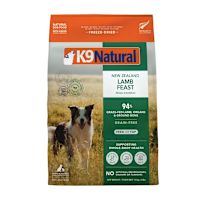 K9 Natural Freeze-Dried Raw Dog Food - Natural Lamb Feast 3.6 kg