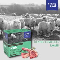 Healthy Paws Raw Dog Food - Lamb Complete Dinner 8 lb