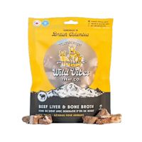 Wild Vibes Freeze-Dried Raw Treats - Beef Liver & Bone Broth 75 g