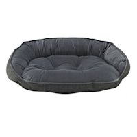 Bowsers Crescent Reversible Dog Bed  Storm M