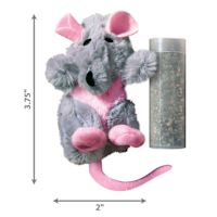 KONG Refillable Catnip Cat Toy - Rat
