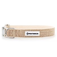 Pawtanical Hemp Collar Khaki XS