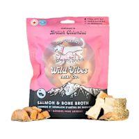 Wild Vibes Freeze-Dried Raw Treats - Salmon & Bone Broth 75 g