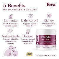 Fera Pets - Bladder Support for Dogs & Cats 61 g