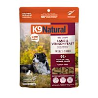 K9 Natural Freeze-Dried Raw Dog Food - Lamb & Venison Feast 100 g
