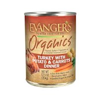 Evanger's - Organics Turkey Potato Carrots Dinner Canned Dog Food 12.5 oz Case of 12