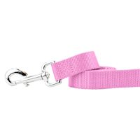 2 Hounds Nylon Regular Dog Leash 4 ft Rose Pink 1"