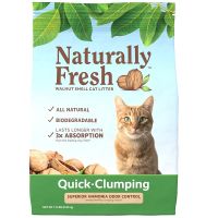 Naturally Fresh Walnut Shell Cat Litter - Quick-Clumping