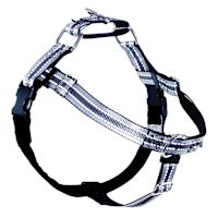 2 Hounds Freedom No-Pull Dog Harness - Reflective Black  M 5/8"