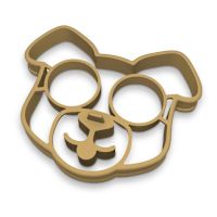 Funny Side Up Dog Egg Mold