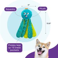 Outward Hound Interactive Dog Toy by Nina Ottosson - Silly Legz Octopus