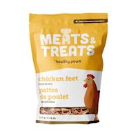 Healthy Paws - Meats & Treats Dehydrated Chicken Feet Dog Chew 114 g