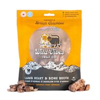 Wild Vibes Freeze-Dried Raw Treats - Lamb Heart & Bone Broth 80 g