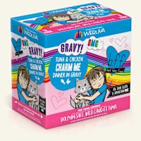 Best Feline Friend (BFF) - Tuna & Chicken Charm Me Cat Wet Pouches 3 oz Case of 12