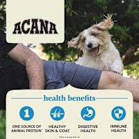 Acana Healthy Grains Dog Food Kibble - Duck w/ Pumpkin 1.8 kg