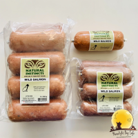 Natural Instincts Raw Dog and Cat Food - 100% Wild Salmon with Bone NO Veg