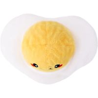 HugSmart Food Party Spiky Ball Dog Toy - Egg