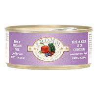 Fromm Cat Wet Food - Four Star Beef & Venison Pate 5.5 oz Single