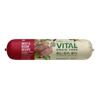 Freshpet Vital Grain Free Gently Cooked Dog Food - Beef & Bison 1 lb (roll)