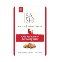 Rawz Pet Food Sa-Shi Cat Topper - Wild Caught Salmon & Aku Tuna 50 g Single