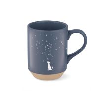 Celestial Dog Stoneware Mug 12 oz