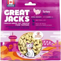 Great Jack's Freeze-Dried Cat Treats & Food Topper - Turkey
