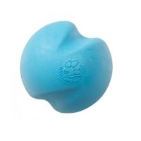 West Paw Dog Toy Zogoflex JIVE Aqua Blue XS 2"