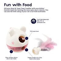 Catstages Cat Toy - Hunt N Swat Treat Tumbler