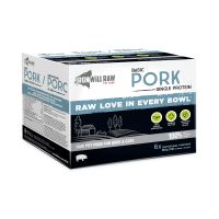 Iron Will Raw Basic Single Protein for Dogs & Cats - Pork 6 lb