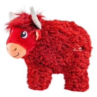 KONG Durable Plush Dog Toy Toughz Highland Cow
