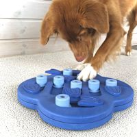 Outward Hound DOG HIDE N SLIDE Puzzle Toy by Nina Ottosson Green
