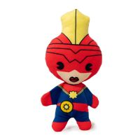 Buckle-Down Kawaii Captain Marvel Plush Dog Toy