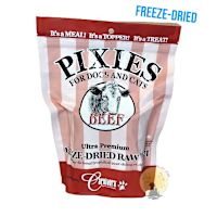 Carnivora Pixies Freeze-Dried Raw Food for Dogs & Cats - Beef Diet 12 oz